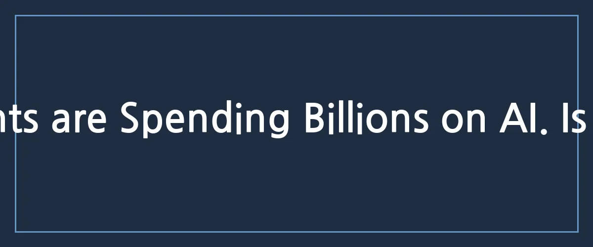 The Trillion-Dollar Bet: Understanding the AI Infrastructure Spending Spree